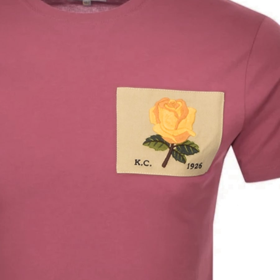 Alternative Image for ProductKent And Curwen Rose T Shirt Pink3